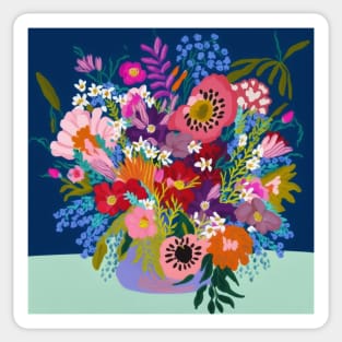 Vase of flowers Sticker